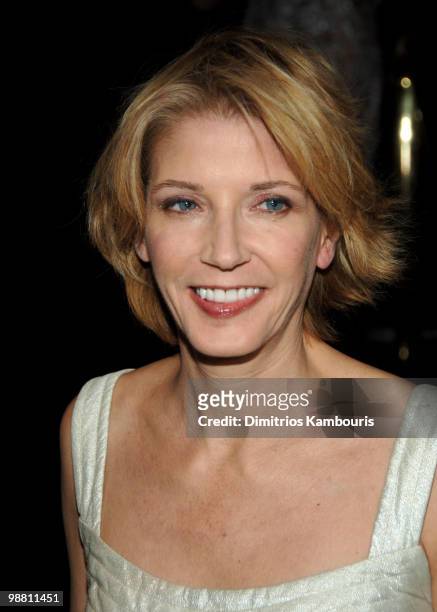 Candace Bushnell at the Cinema Society/Dior Beauty premiere of Basic Instinct 2