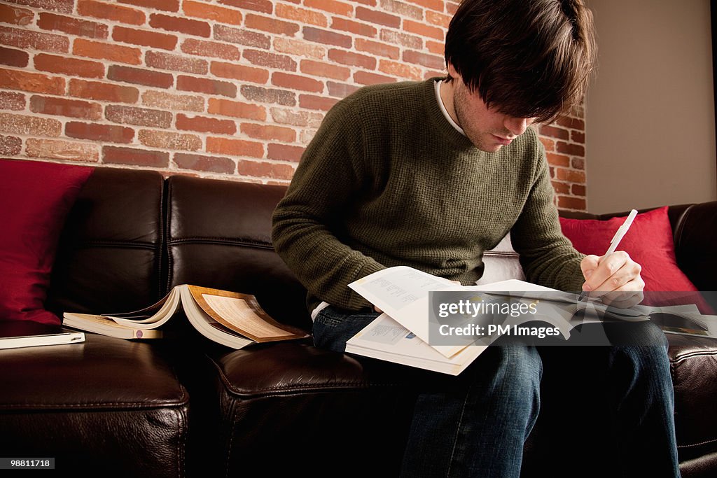 College Student Working High-Res Stock Photo - Getty Images