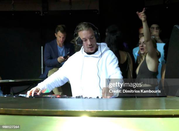 Diplo performs during HQ2 Opening Night at Ocean Resort Casino on June 29, 2018 in Atlantic City, New Jersey.
