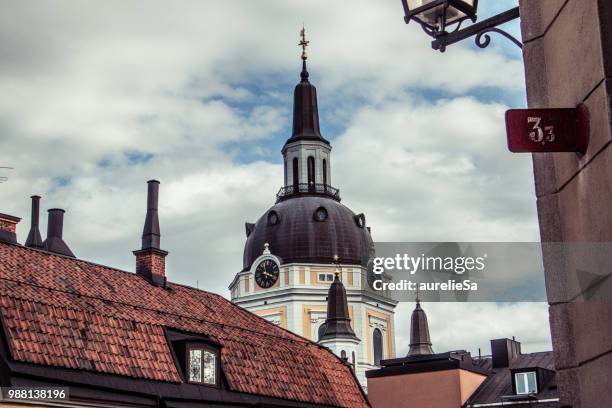 stockholm sodermalm - sodermalm stock pictures, royalty-free photos & images