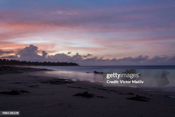 somewhere between las terrenas and cabarete - cabarete dominican republic stock pictures, royalty-free photos & images