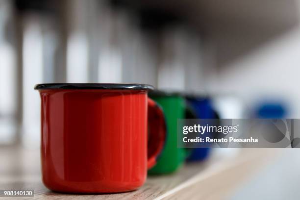 rgb cups - rgb stock pictures, royalty-free photos & images