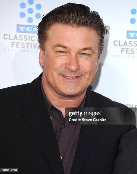 Alec Baldwin attends the at Grauman's Chinese Theatre on April 22, 2010 in Hollywood, California.