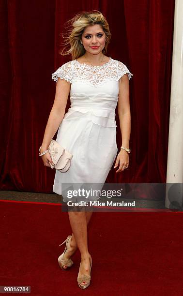 Holly Willoughby attends an Audience With Michael Buble at the The London Studios on May 3, 2010 in London, England.