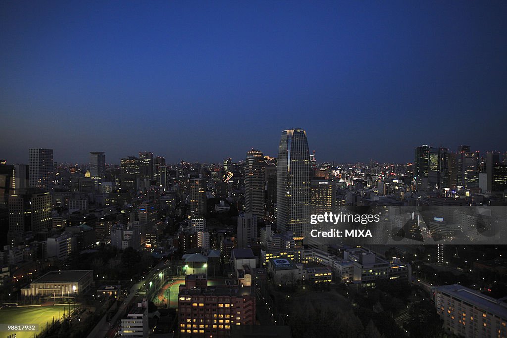 Cityscape, Minato, Tokyo, Japan