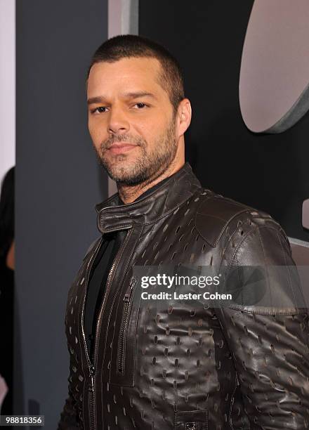 Singer Ricky Martin arrives at the 52nd Annual GRAMMY Awards held at Staples Center on January 31, 2010 in Los Angeles, California.