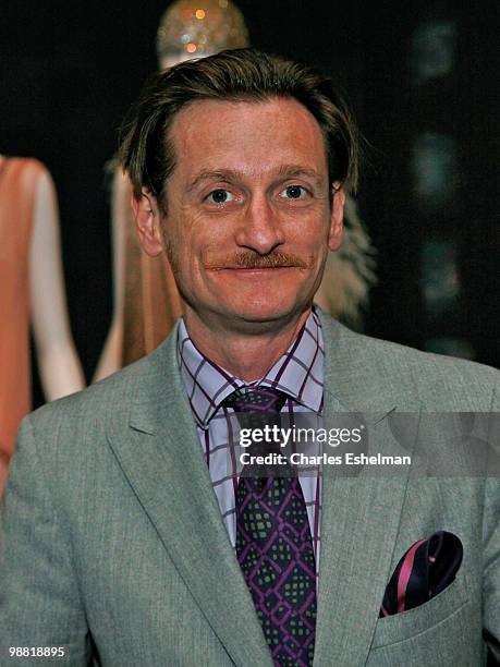 Vogue European Editor-at-Large Hamish Bowles attends the press preview for the "American Woman: Fashioning A National Identity" Costume Institute...