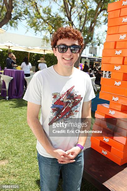 Daryl Sabara at Lollipop Theater 2nd Annual Game Day on May 05, 2010 at Nickelodeon Animation Studio in Burbank, California.