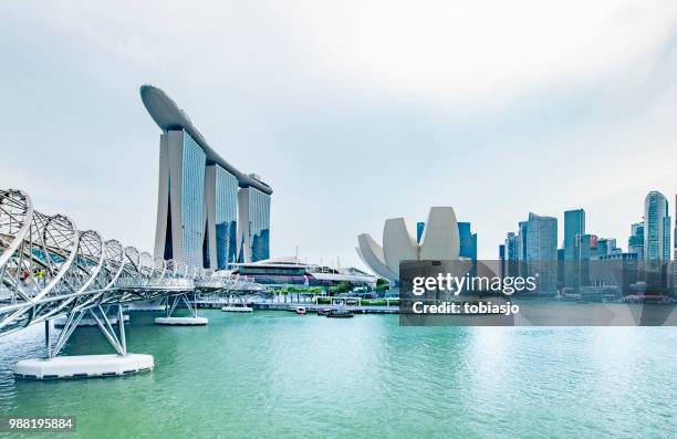 singapur marina bay - marina square fotografías e imágenes de stock