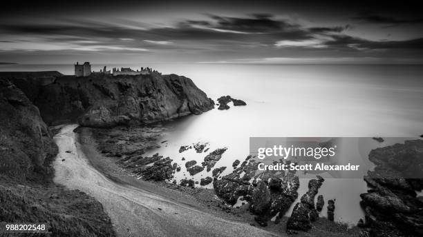 dunnottar castle - dunnottar castle 個照片及圖片檔