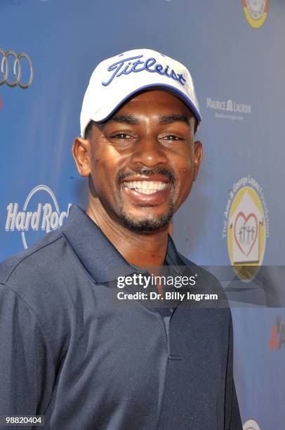 Actor Bill Bellamy arrives at the Third Annual George Lopez Celebrity Golf Classic at the Lakeside Golf Club on May 3, 2010 in Toluca Lake,...