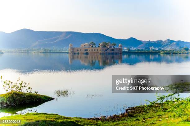 jal mahal-jaipur - jal mahal stock pictures, royalty-free photos & images