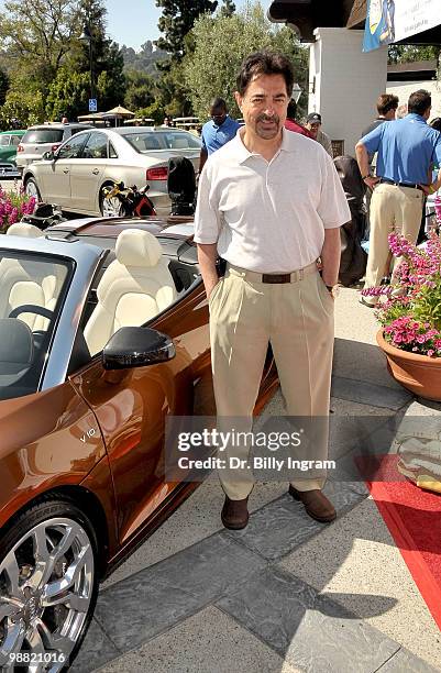 Actor Joe Mantegna arrives at the Third Annual George Lopez Celebrity Golf Classic at the Lakeside Golf Club on May 3, 2010 in Toluca Lake,...