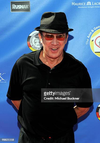 Comedian Tim Allen arrives at the 3rd Annual George Lopez Celebrity Golf Classic at the Lakeside Golf Club on May 3, 2010 in Toluca Lake, California.