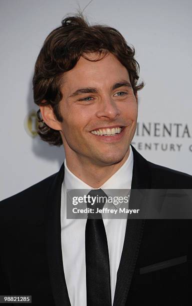 Actor James Marsden arrives at the 5th Annual "A Fine Romance" Benefit at Fox Studio Lot on May 1, 2010 in Century City, California.