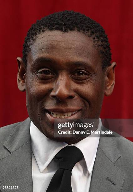 David Harewood attends an Audience With Michael Buble at the London ITV Studios on May 3, 2010 in London, England.