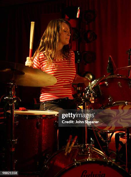 Meg White of The White Stripes