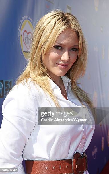 Hilary Duff at The Third Annual George Lopez Celebrity Golf Classic held at The Lakeside Golf Club on May 3, 2010 in Toluca Lake, California.