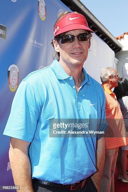 Kevin Sorbo at The Third Annual George Lopez Celebrity Golf Classic held at The Lakeside Golf Club on May 3, 2010 in Toluca Lake, California.