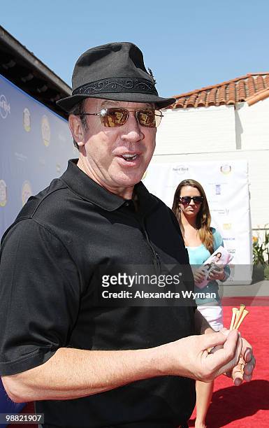 Tim Allen at The Third Annual George Lopez Celebrity Golf Classic held at The Lakeside Golf Club on May 3, 2010 in Toluca Lake, California.