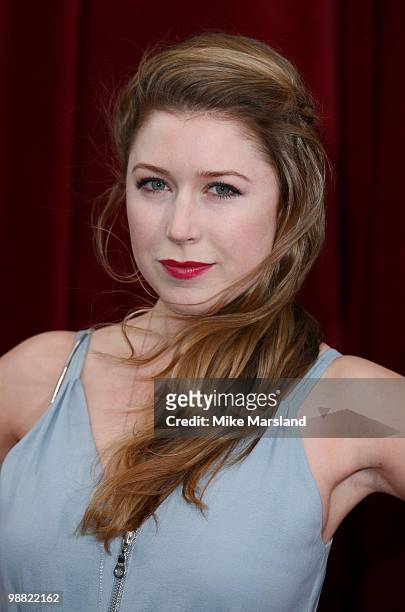 Hayley Westenra attends 'An Audience With Michael Buble' at The London Studios on May 3, 2010 in London, England.