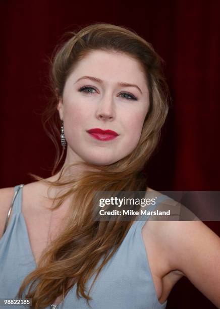 Hayley Westenra attends 'An Audience With Michael Buble' at The London Studios on May 3, 2010 in London, England.