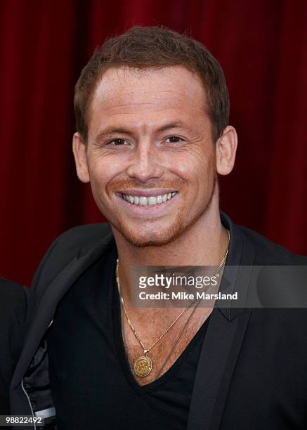 Joe Swash attends 'An Audience With Michael Buble' at The London Studios on May 3, 2010 in London, England.