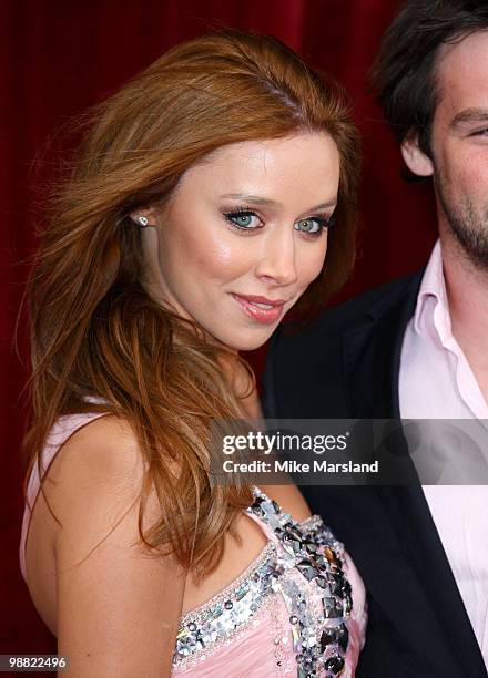 Una Healy attends 'An Audience With Michael Buble' at The London Studios on May 3, 2010 in London, England.