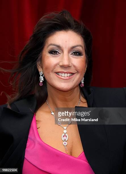 Jane McDonald attends 'An Audience With Michael Buble' at The London Studios on May 3, 2010 in London, England.