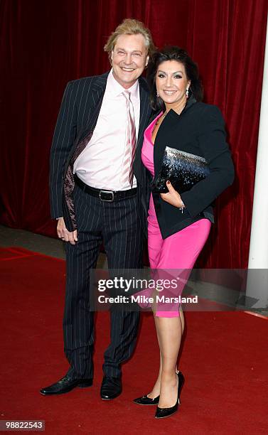 Jane McDonald attends 'An Audience With Michael Buble' at The London Studios on May 3, 2010 in London, England.