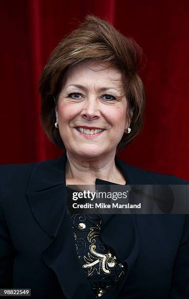 Lynda Bellingham attends 'An Audience With Michael Buble' at The London Studios on May 3, 2010 in London, England.