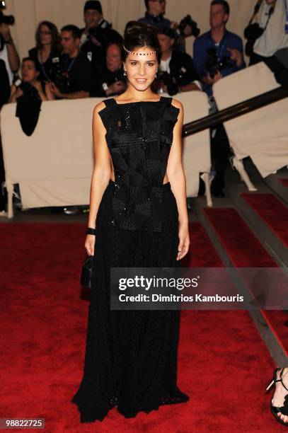 Margherita Missoni attends the Costume Institute Gala Benefit to celebrate the opening of the "American Woman: Fashioning a National Identity"...