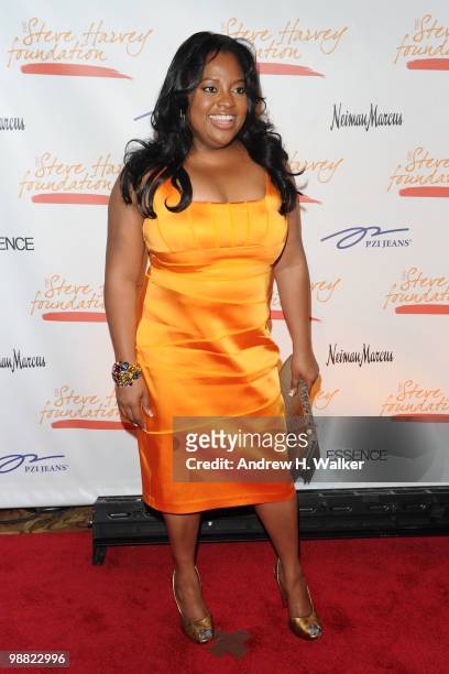 Television personality Sherri Shepherd attends the New York Gala benefiting The Steve Harvey Foundation at Cipriani, Wall Street on May 3, 2010 in...