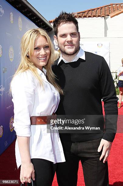 Hilary Duff and fiance Mike Comrie at The Third Annual George Lopez Celebrity Golf Classic held at The Lakeside Golf Club on May 3, 2010 in Toluca...