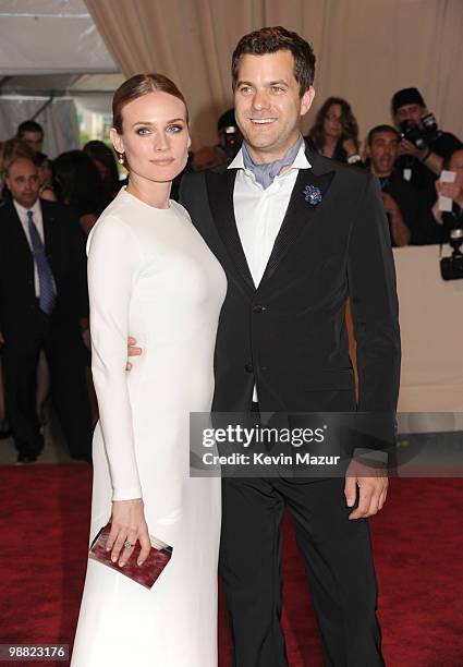Diane Kruger and Joshua Jackson attend the Costume Institute Gala Benefit to celebrate the opening of the "American Woman: Fashioning a National...