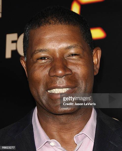 Actor Dennis Haysbert attends the "24" series finale party at Boulevard3 on April 30, 2010 in Hollywood, California.