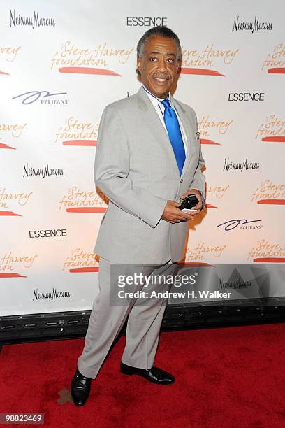 The Reverend Al Sharpton attends the New York Gala benefiting The Steve Harvey Foundation at Cipriani, Wall Street on May 3, 2010 in New York City.