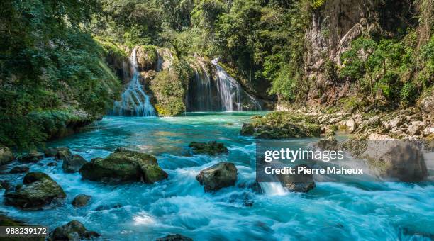 semuc champey - semuc champey stock pictures, royalty-free photos & images