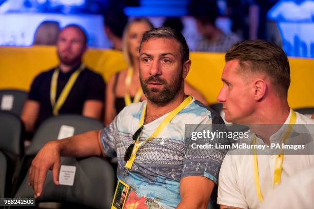 Former Irish boxer Kenny Egan at the SSE Arena, Belfast.