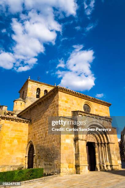 romanesque church - soria stock pictures, royalty-free photos & images