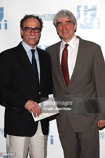 Actors F. Murray Abraham and Sam Waterston attend The Actors Company Theatre's 2010 Spring Gala at The Edison Ballroom on May 3, 2010 in New York...