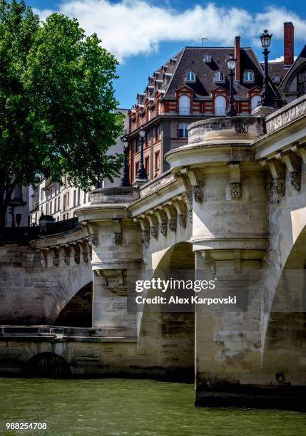 pont neuf - 1, paris - neuf stock pictures, royalty-free photos & images