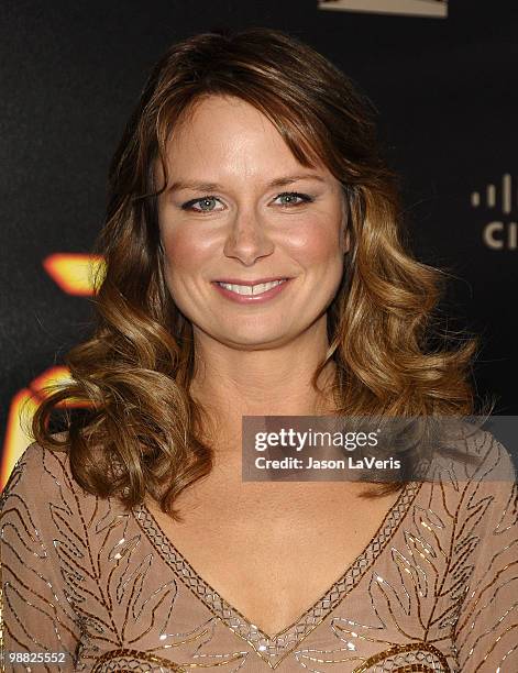 Actress Mary Lynn Rajskub attends the "24" series finale party at Boulevard3 on April 30, 2010 in Hollywood, California.