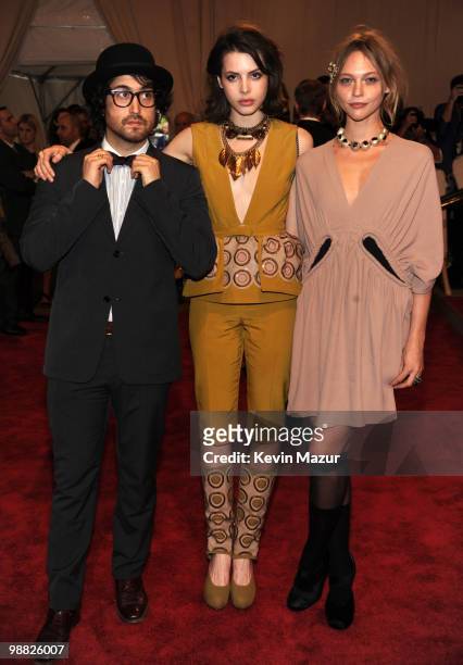 Sean Lennon attends the Costume Institute Gala Benefit to celebrate the opening of the "American Woman: Fashioning a National Identity" exhibition at...