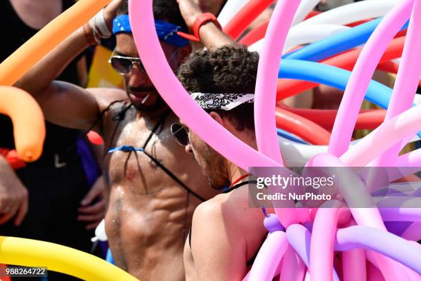 On Saturday 30 June 2018, the Parisians' Pride march will take place behind the motto: &quot;Discrimination on the carpet, in sport and in our lives!...