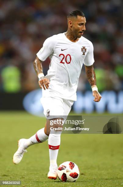 Ricardo Quaresma of Portugal in action during the 2018 FIFA World Cup Russia Round of 16 match between Uruguay and Portugal at Fisht Stadium on June...