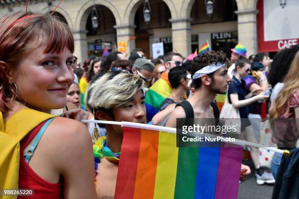 On Saturday 30 June 2018, the Parisians' Pride march will take place behind the motto: &quot;Discrimination on the carpet, in sport and in our lives!...
