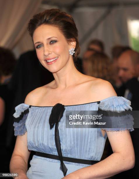 Vera Farmiga attends the Costume Institute Gala Benefit to celebrate the opening of the "American Woman: Fashioning a National Identity" exhibition...