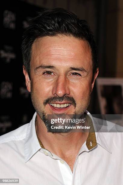 Actor David Arquette arrives at the Los Angeles premiere of IFC Films' "Mercy" at the Egyptian Theatre on May 3, 2010 in Hollywood, California.