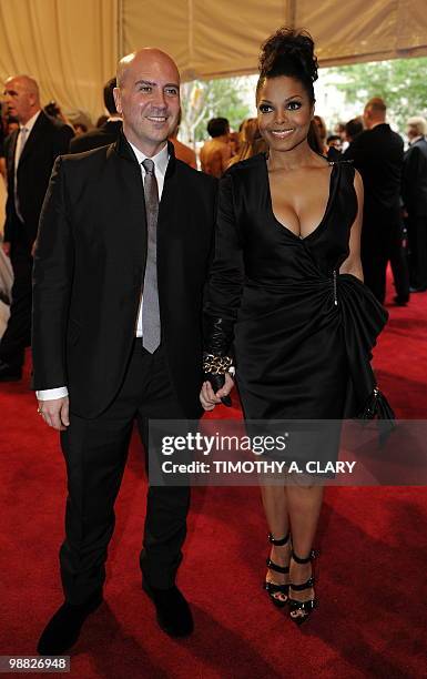 Janet Jackson attends the Costume Institute Gala Benefit to celebrate the opening of the 'American Woman: Fashioning a National Identity' exhibition...